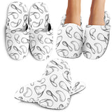 Potato Chips Pattern Print Design 04 Slippers