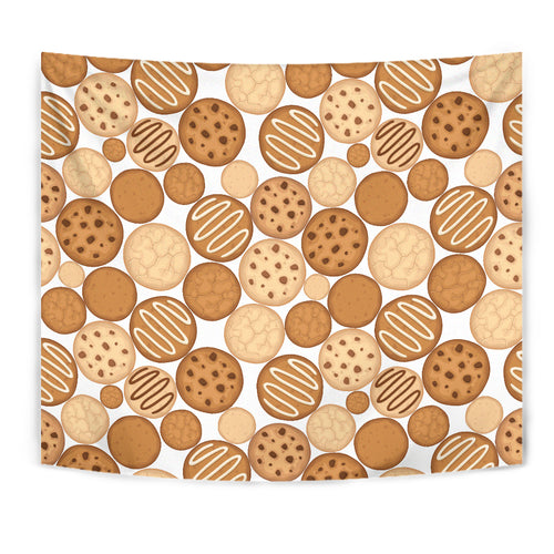 Various Cookie Pattern Wall Tapestry