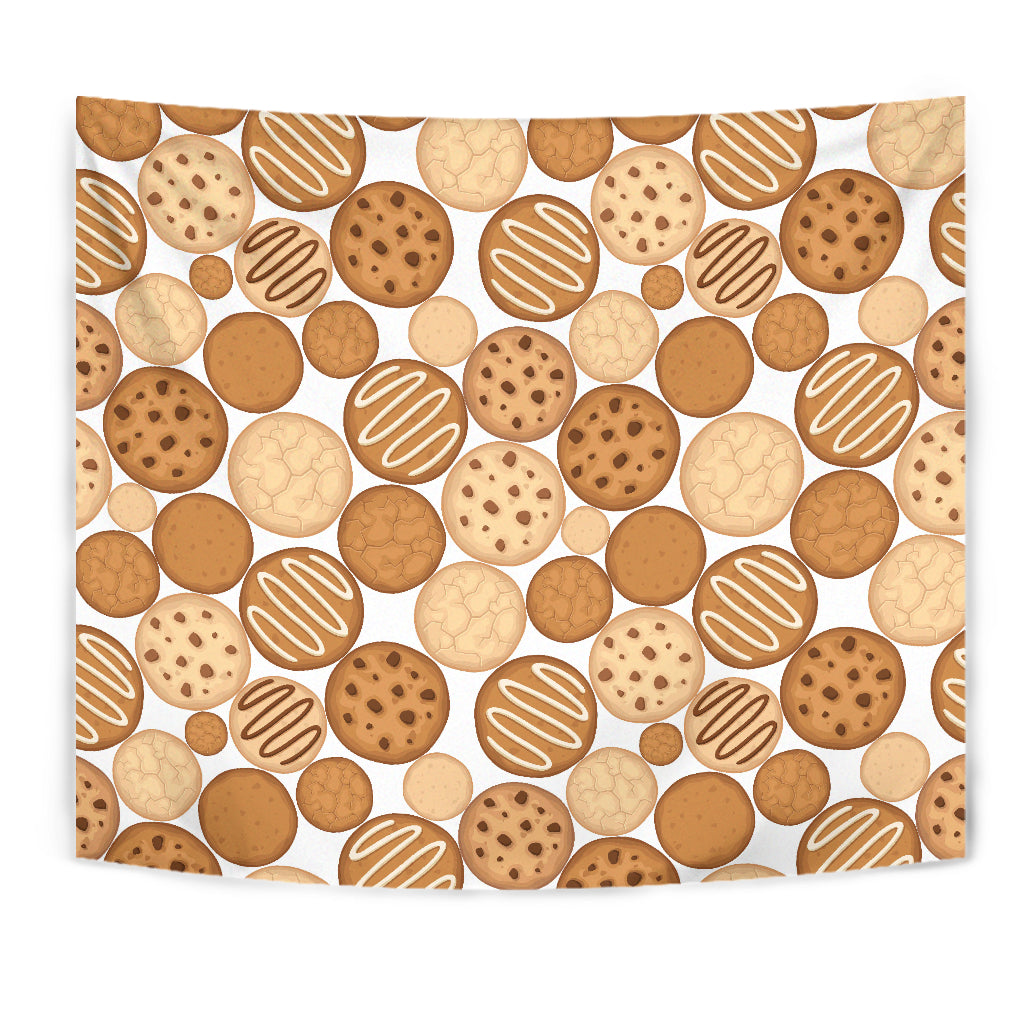 Various Cookie Pattern Wall Tapestry