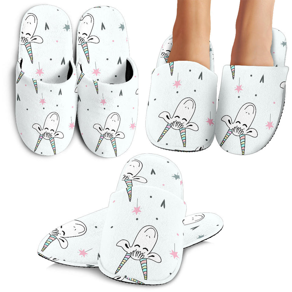 Cute Goat Design Pattern Slippers