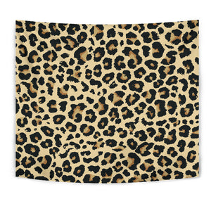 Leopard Print Design Pattern Wall Tapestry