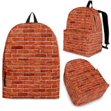 Brick Printed Pattern Print Design 03 Backpack