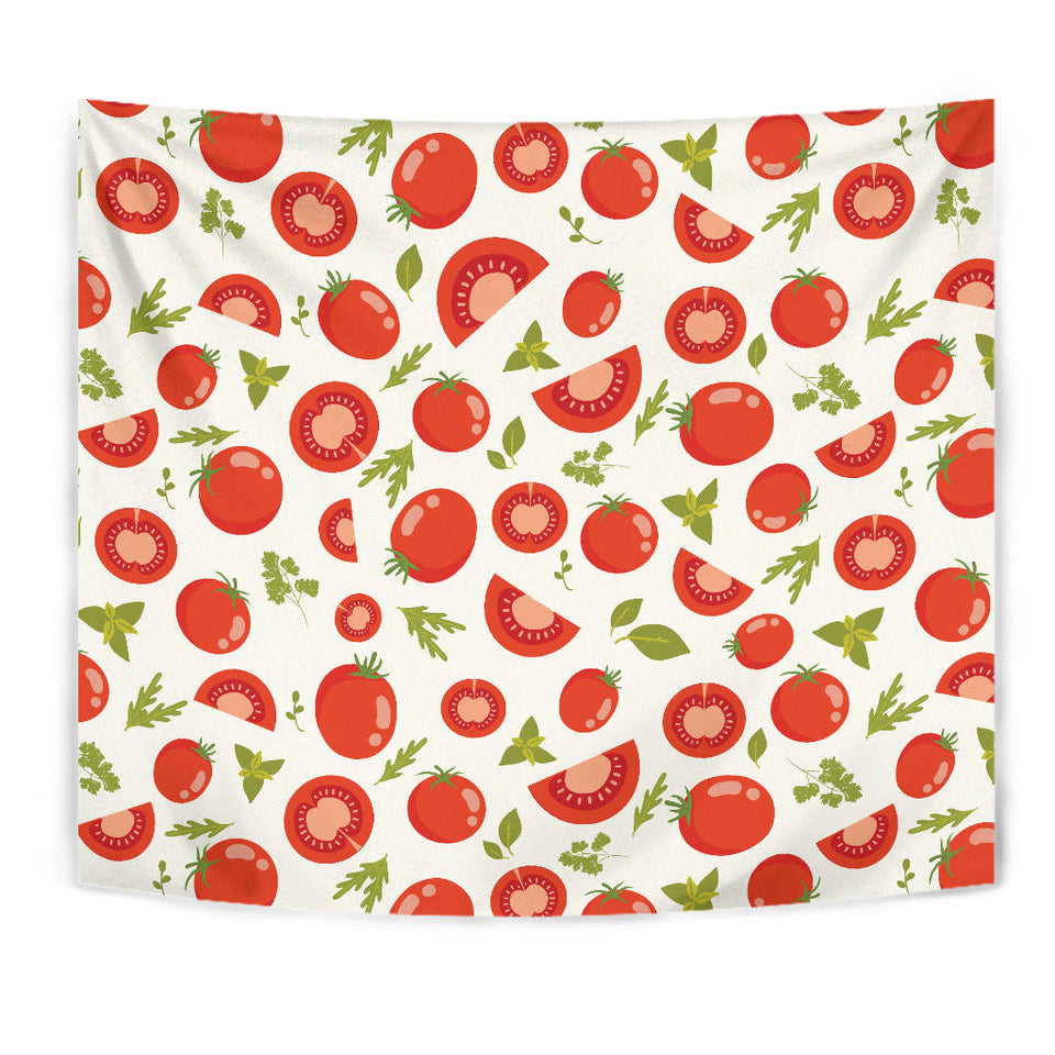 Tomato Pattern Wall Tapestry