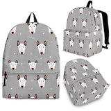 Bull Terrier Pattern Print Design 05 Backpack