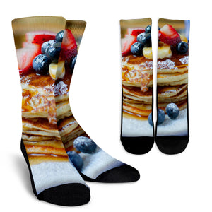 Pancakes Crew Socks