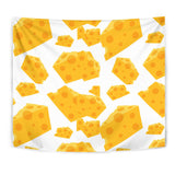 Cheese Slice Pattern Wall Tapestry
