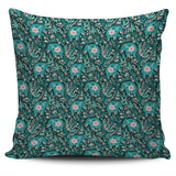 Elephants Jungle Pattern Pillow Cover