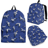 Seagull Pattern Print Design 03 Backpack