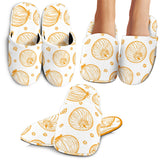 Hand Drawn Onion Pattern Slippers