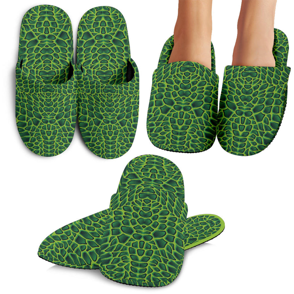 Crocodile Skin Printed Slippers