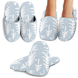 Christmas Tree Winter Forest Pattern Slippers