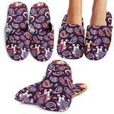 Elephant Indian Style Ornament Pattern Slippers