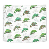 Chameleon Lizard Pattern Wall Tapestry