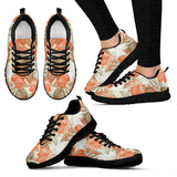 Cocoa Beans Cocoa Tree Pattern Women'S Sneaker Shoes