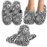 Zebra Skin Pattern Slippers