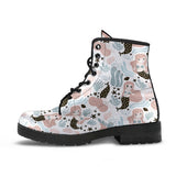 Cute Mermaid Pattern Leather Boots