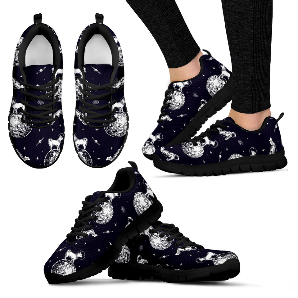 Chihuahua Space Helmet Astronaut Pattern Women'S Sneaker Shoes