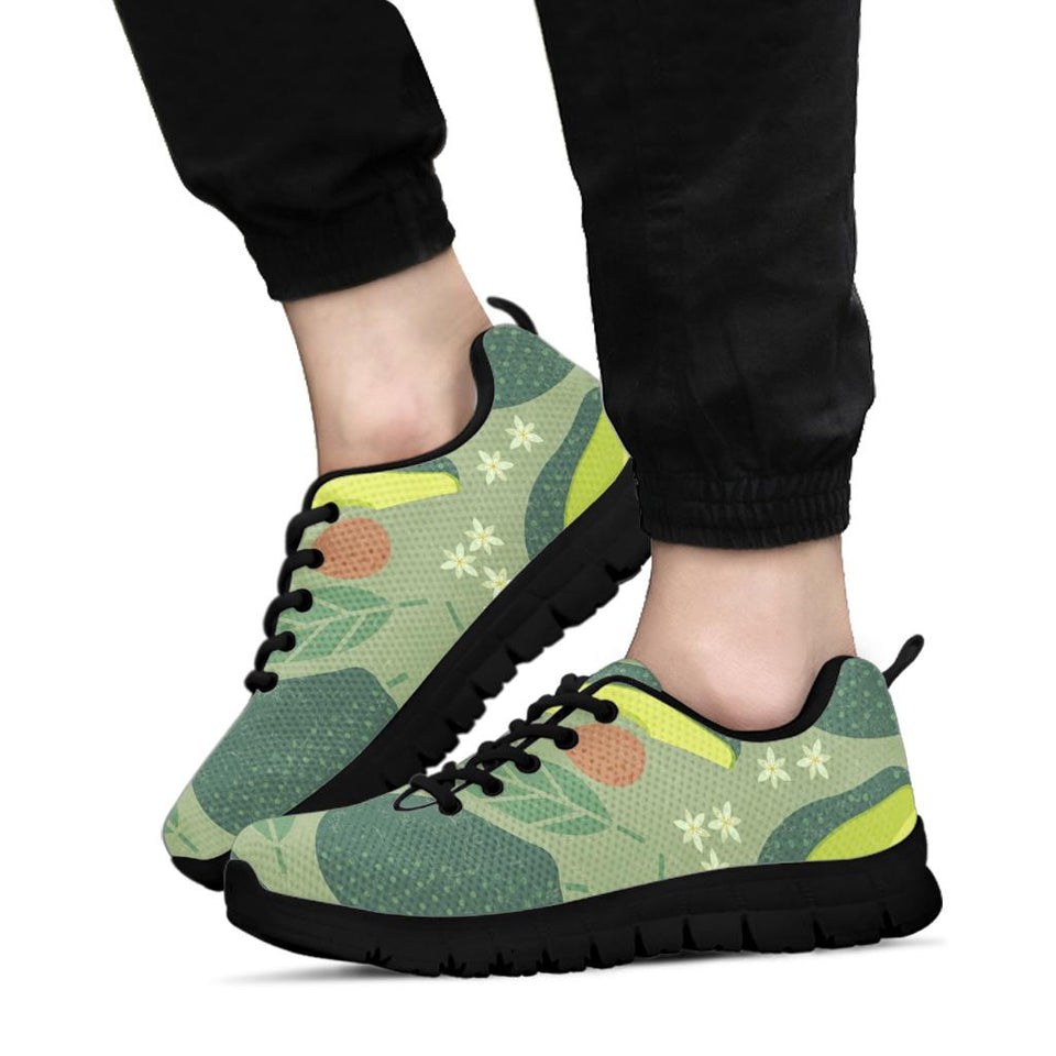Avocado pattern Sneakers Pillow