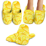 Lemon Pattern Slippers