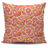 Tropical Grapefruit Pattern Pillow Cover