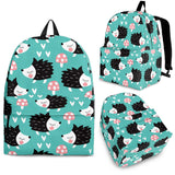 Hedgehog Pattern Print Design 03 Backpack