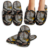 Eagle Pattern Print Design 05 Slippers
