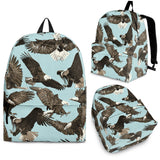 Eagle Pattern Print Design 01 Backpack