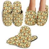 English Bulldog Pattern Print Design 02 Slippers