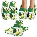 Avocado Design Pattern Slippers