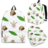 Color Hand Drawn Cocoa Pattern Backpack