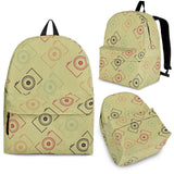 Camera Pattern Print Design 01 Backpack