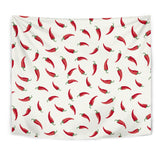 Chili Peppers Pattern Wall Tapestry