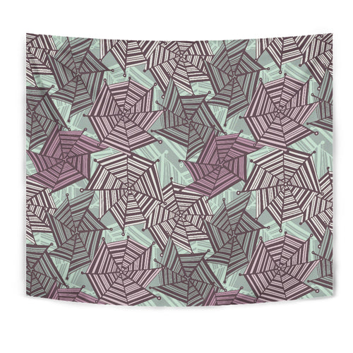Spider Web Cobweb Design Color Pattern Wall Tapestry