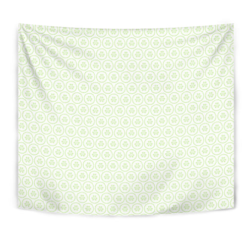 Cucumber Pattern Background Wall Tapestry