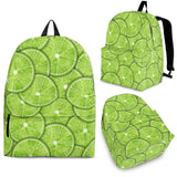 Slices Of Lime Pattern Backpack