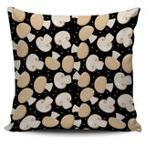 Champignon Mushroom Pattern Pillow Cover