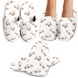 Jack Russel Pattern Print Design 04 Slippers