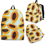 Watercolor Papaya Pattern Backpack