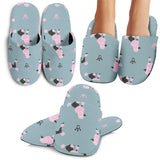 Poodle Dog Pattern Slippers