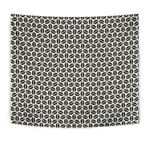 Coffee Bean Abstract Modern Pattern Wall Tapestry