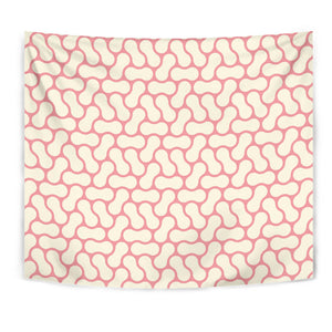 Peanuts Texture Pattern Wall Tapestry