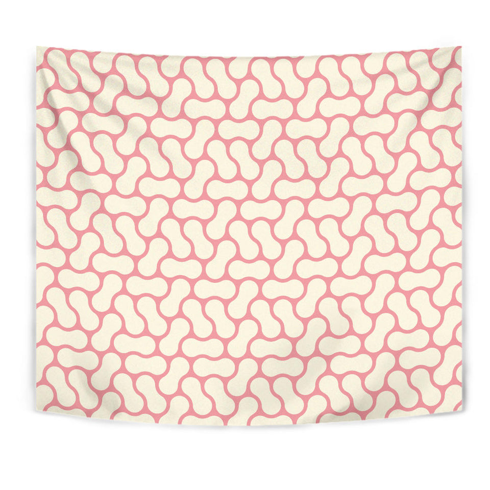 Peanuts Texture Pattern Wall Tapestry