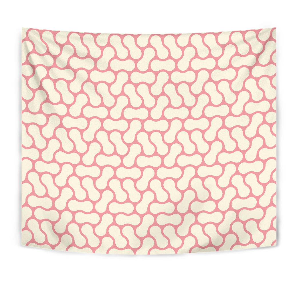 Peanuts Texture Pattern Wall Tapestry