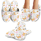 Corgi Dog Pattern Slippers