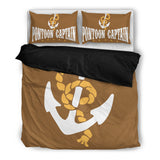 Pontoon Boat Anchor Bedding Set Duvet Cover Captain Ccnc006 Ccnc012 Pb0084