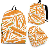 Carrot Pattern Print Design 02 Backpack