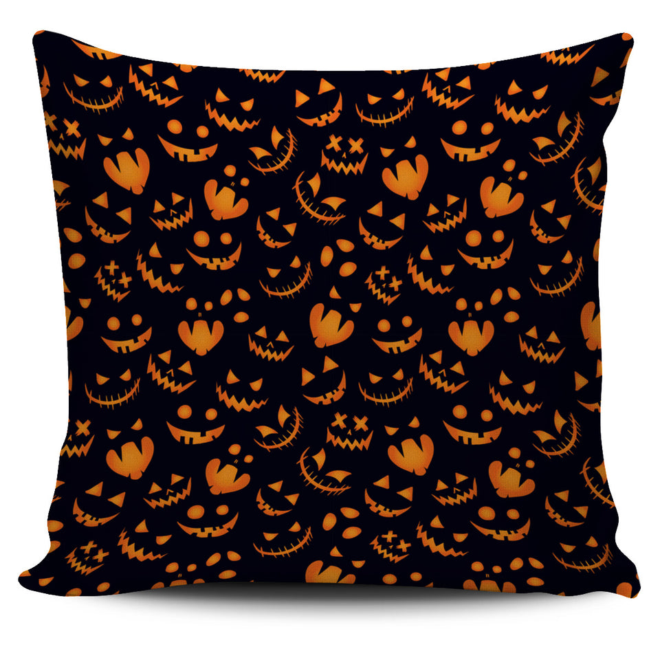 Halloween Pattern Pumpkin Background Pillow Cover