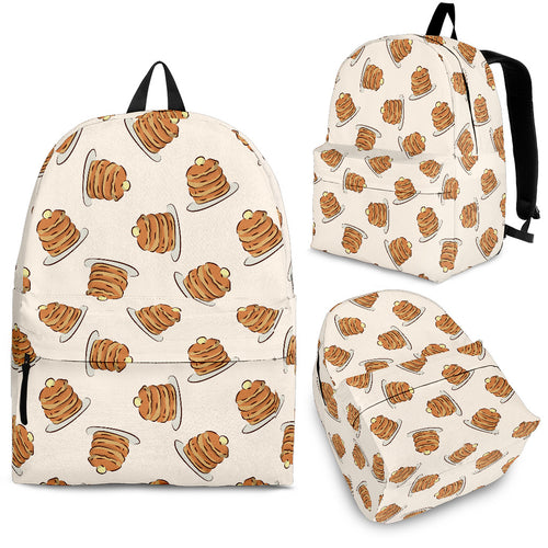 Pancake Pattern Print Design 01 Backpack