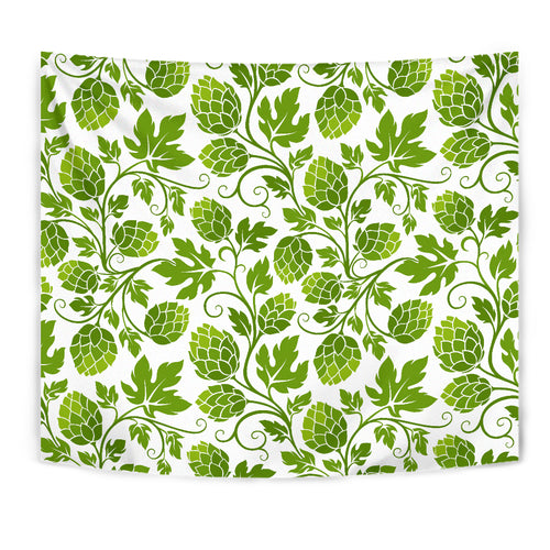Hop Design Pattern Wall Tapestry