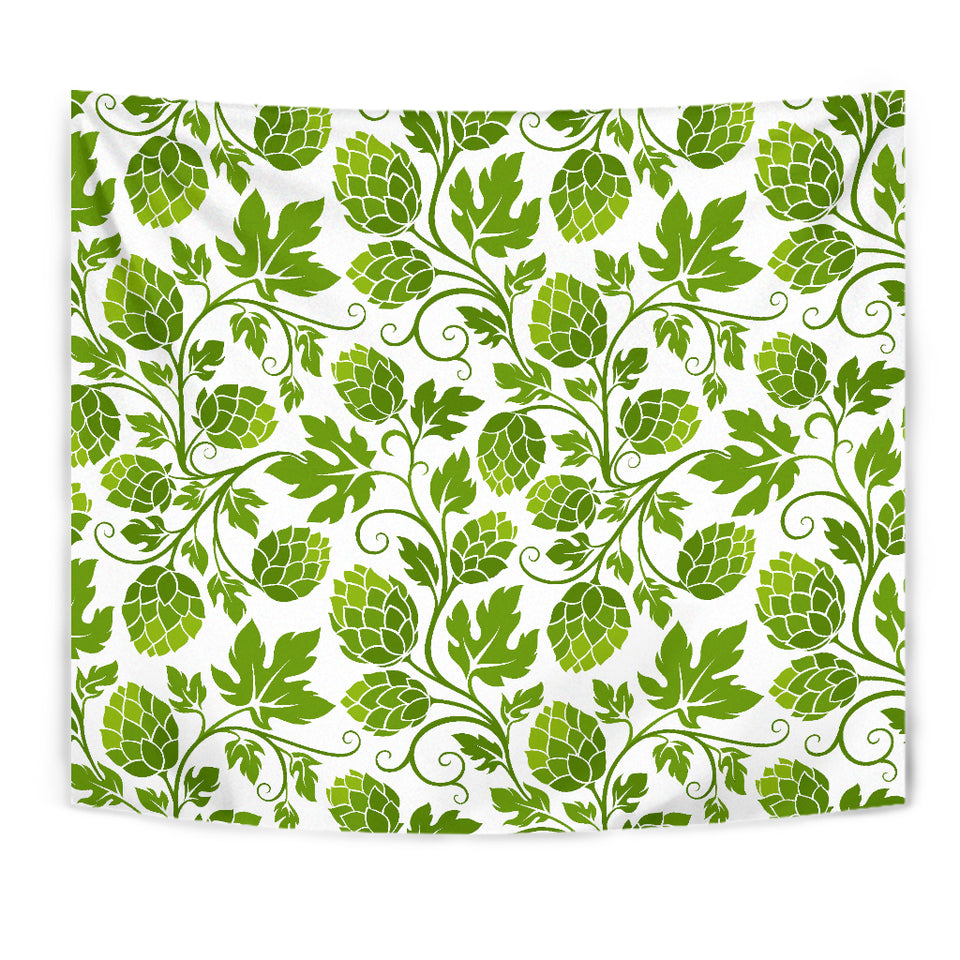 Hop Design Pattern Wall Tapestry